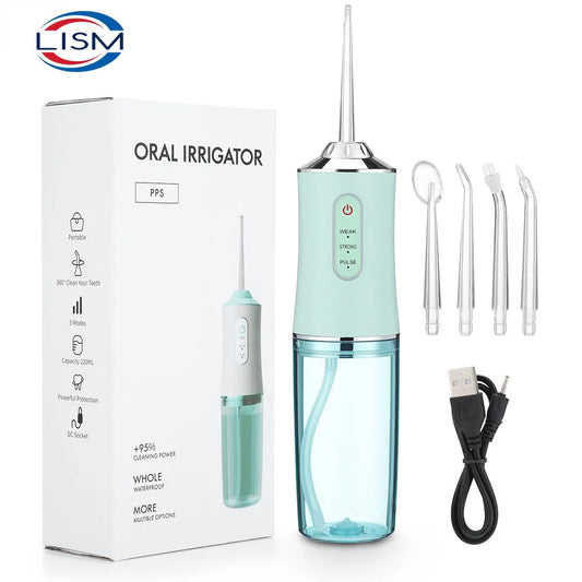 Portable Dental Water Flosser Rechargeable