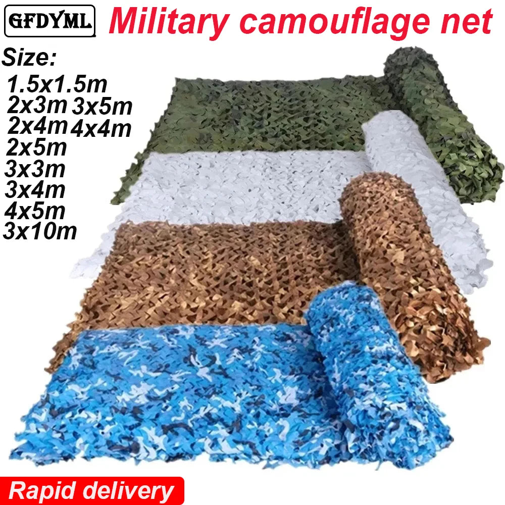 Military Camouflage Outdoor Awning Garden Shading Gazebo