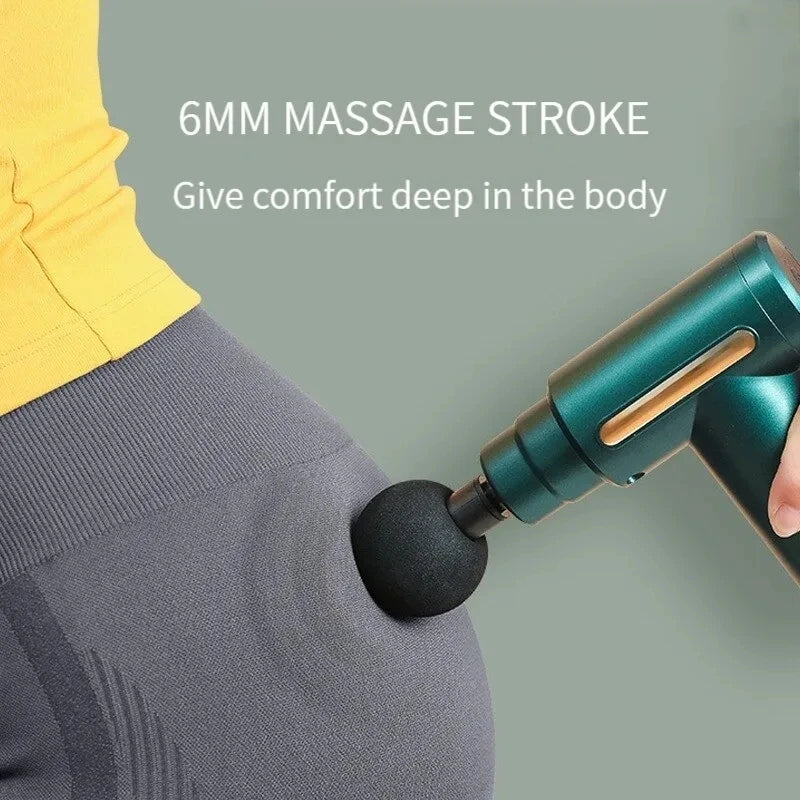 Fascia Gun Muscle Relaxation Massager Electric Vibration Massage Neck Gun