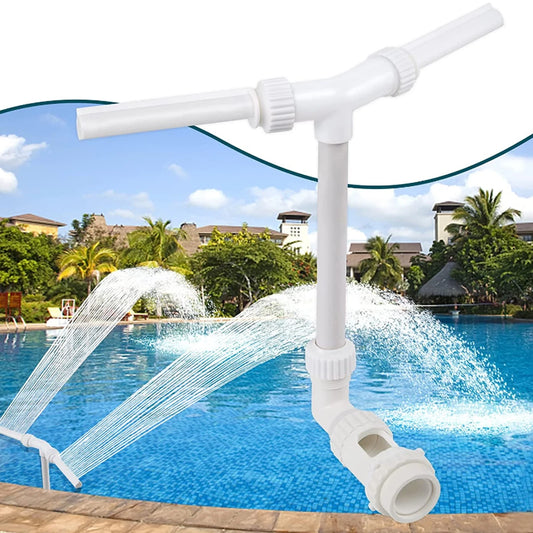 Dual Spray Water Fountain for Swimming Pool Sprinkler
