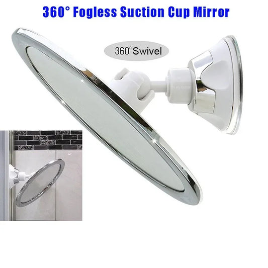 Fogless Makeup Mirror With Holder